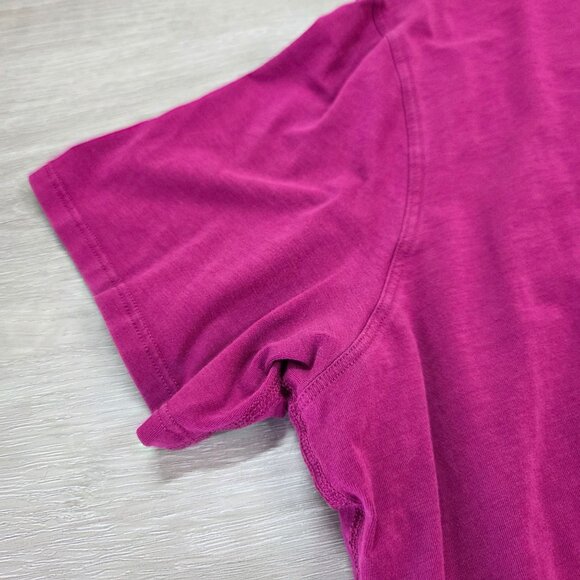 Lululemon Back in Action Short Sleeve Shirt Magenta Purple Womens Plus Size 20 - Picture 9 of 16
